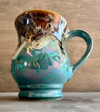 Load image into Gallery viewer, Barrel Racer Mug - Turquoise and Leopard - Shipping Included