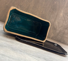 Load image into Gallery viewer, Bucking Horse Butter Dish in Outlaw Obsidian - Shipping Included