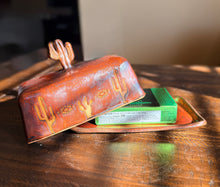 Load image into Gallery viewer, Cactus and Cooper Western Style Butter Dish - Shipping Included
