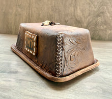 Load image into Gallery viewer, Southwestern Butter Dish - Shipping Included in the US