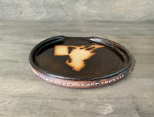 Load image into Gallery viewer, Barrel Racer Spoon Rest - Shimmery Dark GOLD!  Shipping Included