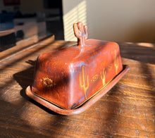 Load image into Gallery viewer, Cactus and Cooper Western Style Butter Dish - Shipping Included