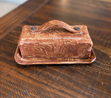 Load image into Gallery viewer, Rustic Brown Butter Dish #2 - shipping included!