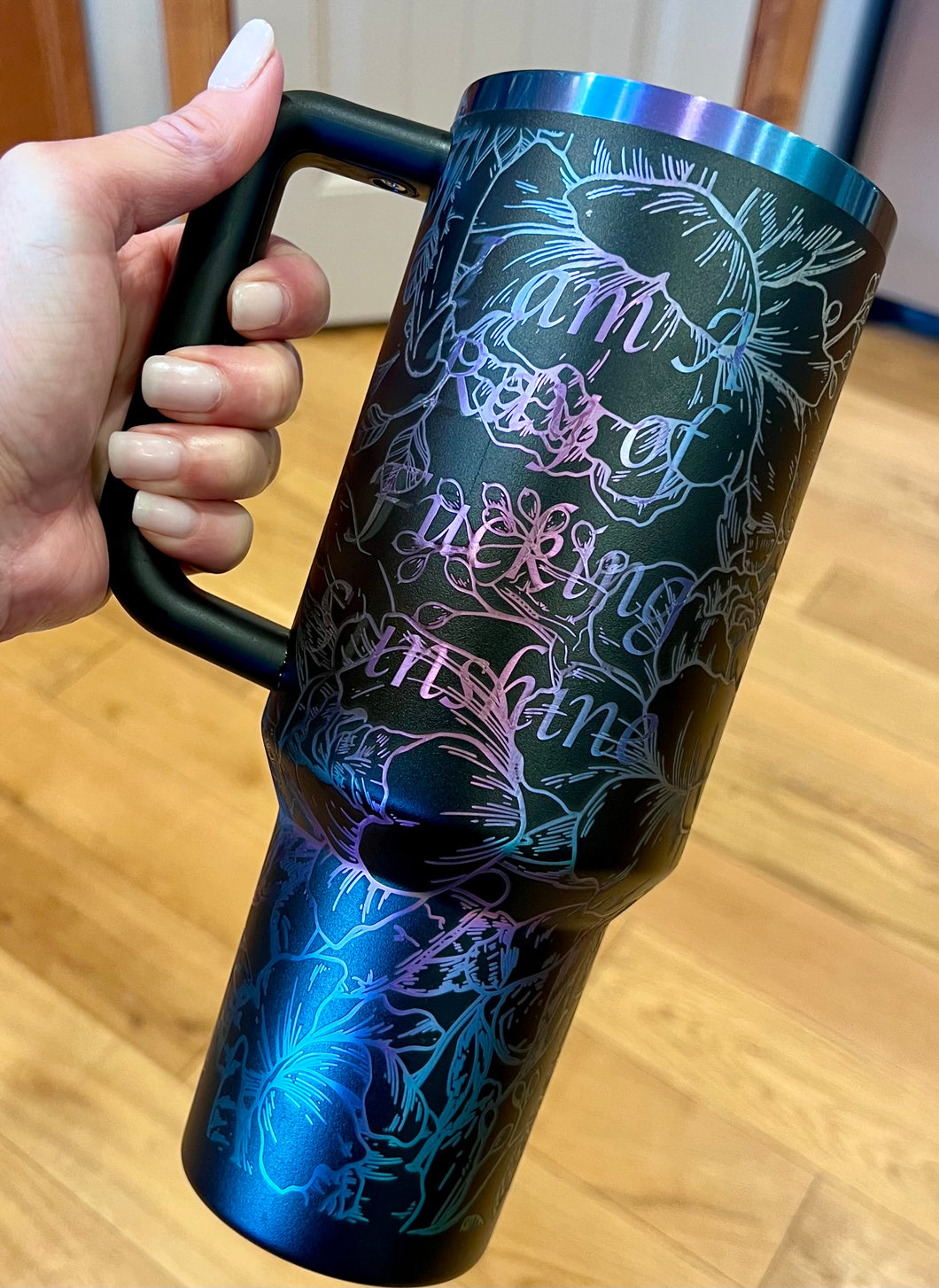 Genuine Stanley 40oz Rainbow Tumbler