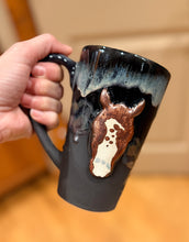 Load image into Gallery viewer, CUSTOM - Your Horses Markings Mug with drippy glazes