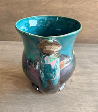 Load image into Gallery viewer, Reining Horse Mug - Turquoise and Outlaw Obsidian - Shipping Included
