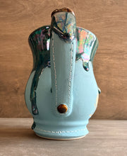 Load image into Gallery viewer, Cutting Horse Mug - Turquoise and Teal - Shipping Included