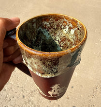 Load image into Gallery viewer, Lady Cutting Horse Mug - Shipping Included