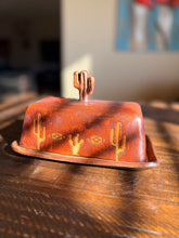 Load image into Gallery viewer, Cactus and Cooper Western Style Butter Dish - Shipping Included