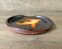 Load image into Gallery viewer, Woman Reining Horse Spoon Rest in Gunmetal!  Shipping Included