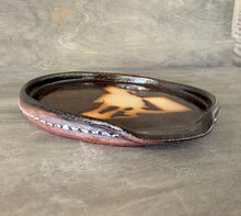 Load image into Gallery viewer, Barrel Racer Spoon Rest - Shimmery Dark GOLD!  Shipping Included