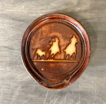 Load image into Gallery viewer, Team Roping Spoon Rest in Copper - Shipping Included