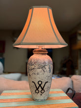 Load image into Gallery viewer, Tall Horse Hair Lamp