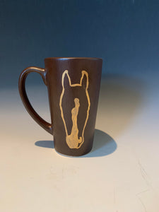 CUSTOM HORSE HEAD MARKINGS 16oz Coffee Mug