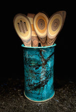 Load image into Gallery viewer, Tall Horse Hair Utensil Holder