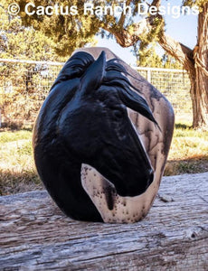 Custom Horse Hair Vase