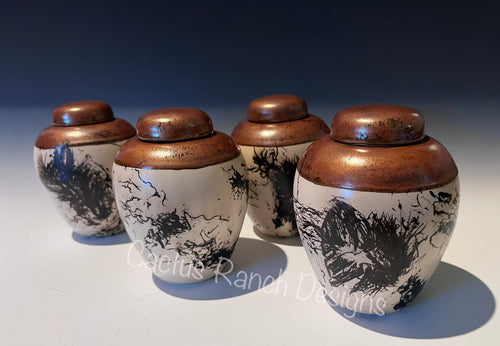 Small Lidded jar/ Urn