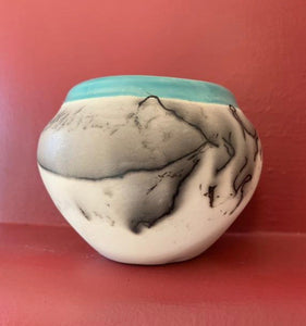 Custom Horse Hair Pottery 5.5” Bowl