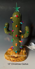 Load image into Gallery viewer, PREORDER Ceramic Cactus Christmas Tree - Medium (12”)