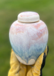 Small Lidded jar/ Urn