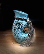 Load image into Gallery viewer, Custom Horse Hair Pottery Pitcher